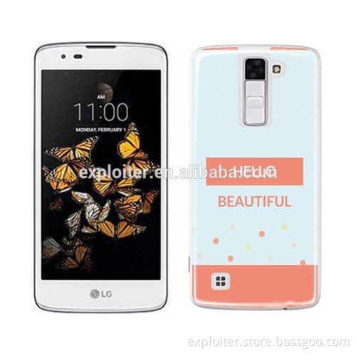 Ultra slim soft plastic gel design your own cell phone cover for LG K8 phone cover
